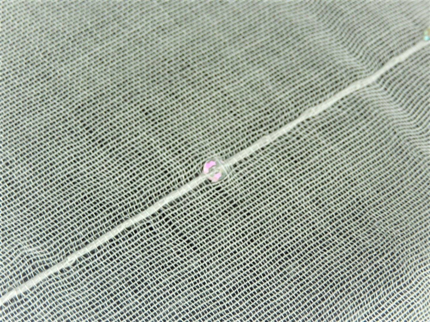 レーヨン100％スパンコール付ストール　約50×170cm+房　1枚