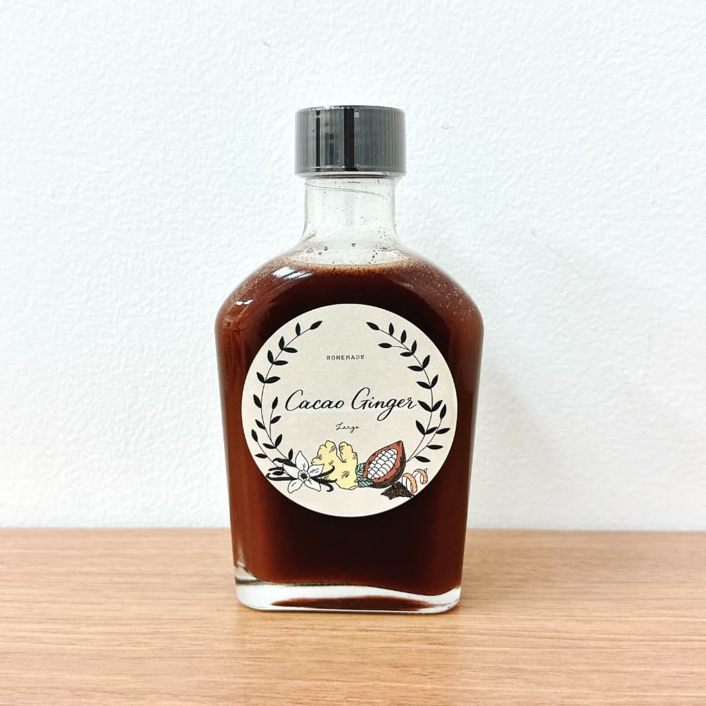 カカオジンジャーシロップ