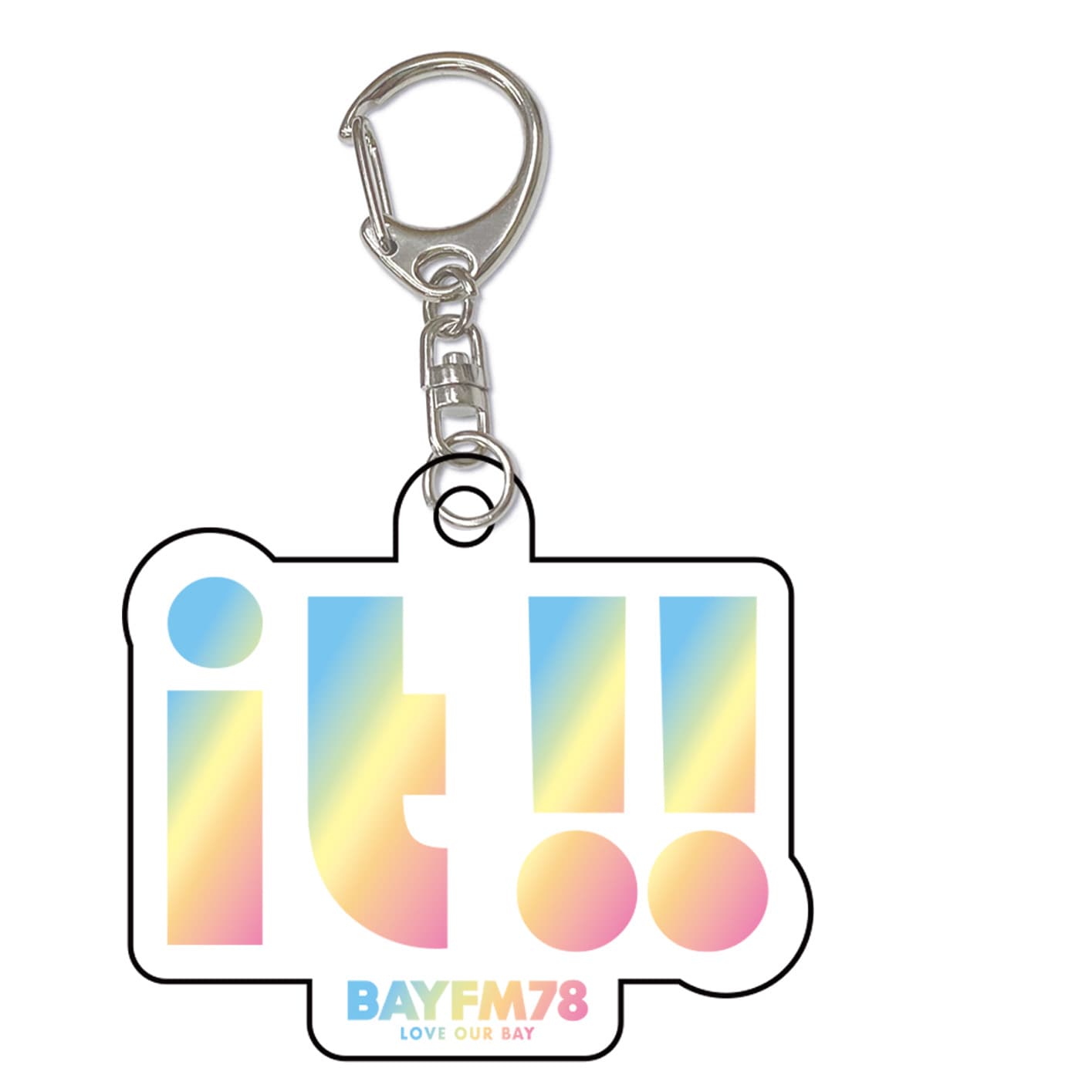 it!!アクリルキーホルダー（単品） | BAYFM公式通販サイト #78STORE