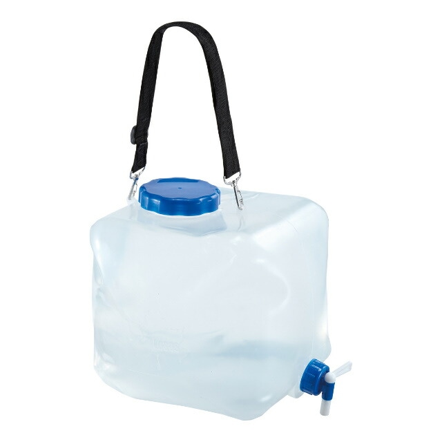 LOGOS/ロゴス 抗菌広口ショルダー水コン16 16リットル ウォータータンク 中が洗えて清潔 広口付き水コンテナ ウォータージャグ