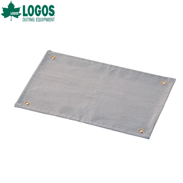 (クリックポスト発送送料無料)LOGOS/ロゴス ミニグリル耐火・断熱シート(35×50cm)焚き火台やコンロの下に敷く事で芝生やウッドデッキへの火の粉の飛び火を防ぐ