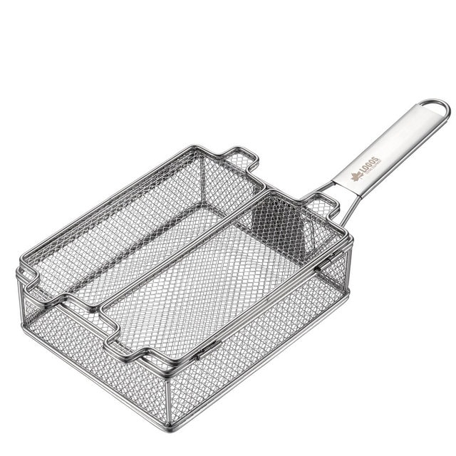 LOGOS/ロゴス 炭火もも焼き器 本格的な炭火もも焼きができるユニークな調理アイテム アウトドアで気軽におつまみを作れてみんなで楽しめる