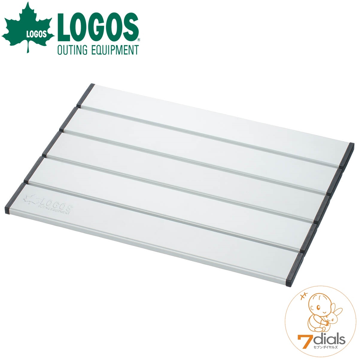 LOGOS/ロゴス アルミスノコ4030  テントの出入りに便利な折りたたみアルミすのこ 海水浴のシャワーの足場としても使える水に強く軽量なアルミ
