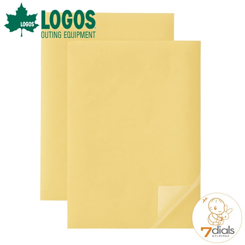 (クリックポスト発送)LOGOS/ロゴス テント＆タープ補修・透明マジックシール テント、タープの修理に 生地のかぎ裂きや穴あきを補修する透明シート 2枚入り