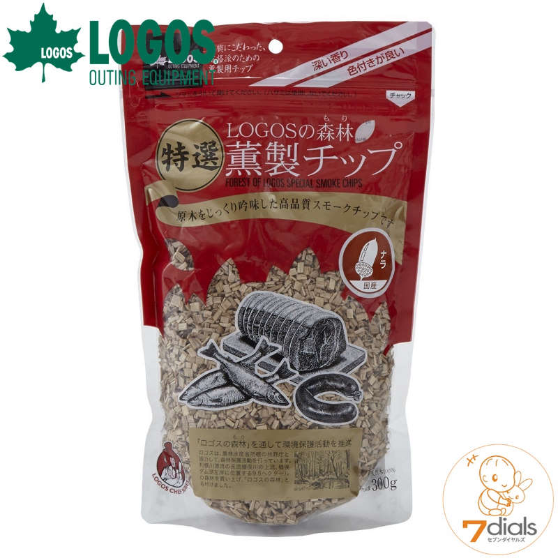 LOGOS/ロゴス LOGOSの森林 特選薫製チップ300g(ナラ)
