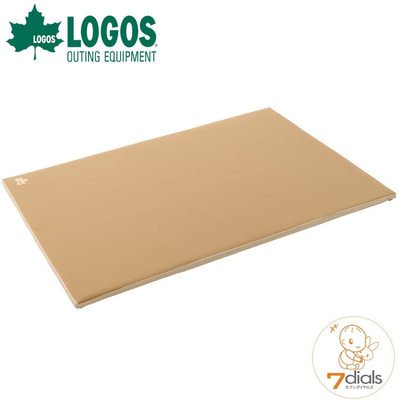 LOGOS/ロゴス 抗菌防臭 セルフインフレートマットカバー・DUO(ベージュ) AG＋（銀イオン効果）による抗菌防臭加工が実現