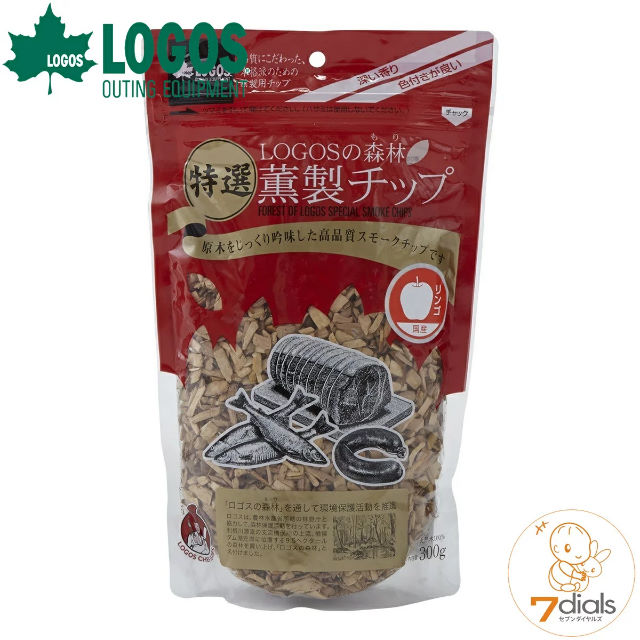 LOGOS/ロゴス LOGOSの森林 特選薫製チップ300g(リンゴ) 燻製チップ くんせい料理 スモークチップ