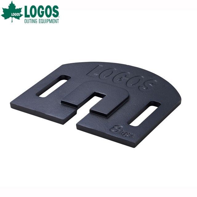LOGOS スタックベースウエイト 8kg 2個セット 廃盤品 希少 美品 LOGOS/ロゴス スタックベースウエイト テントやタープのペグの代わりに