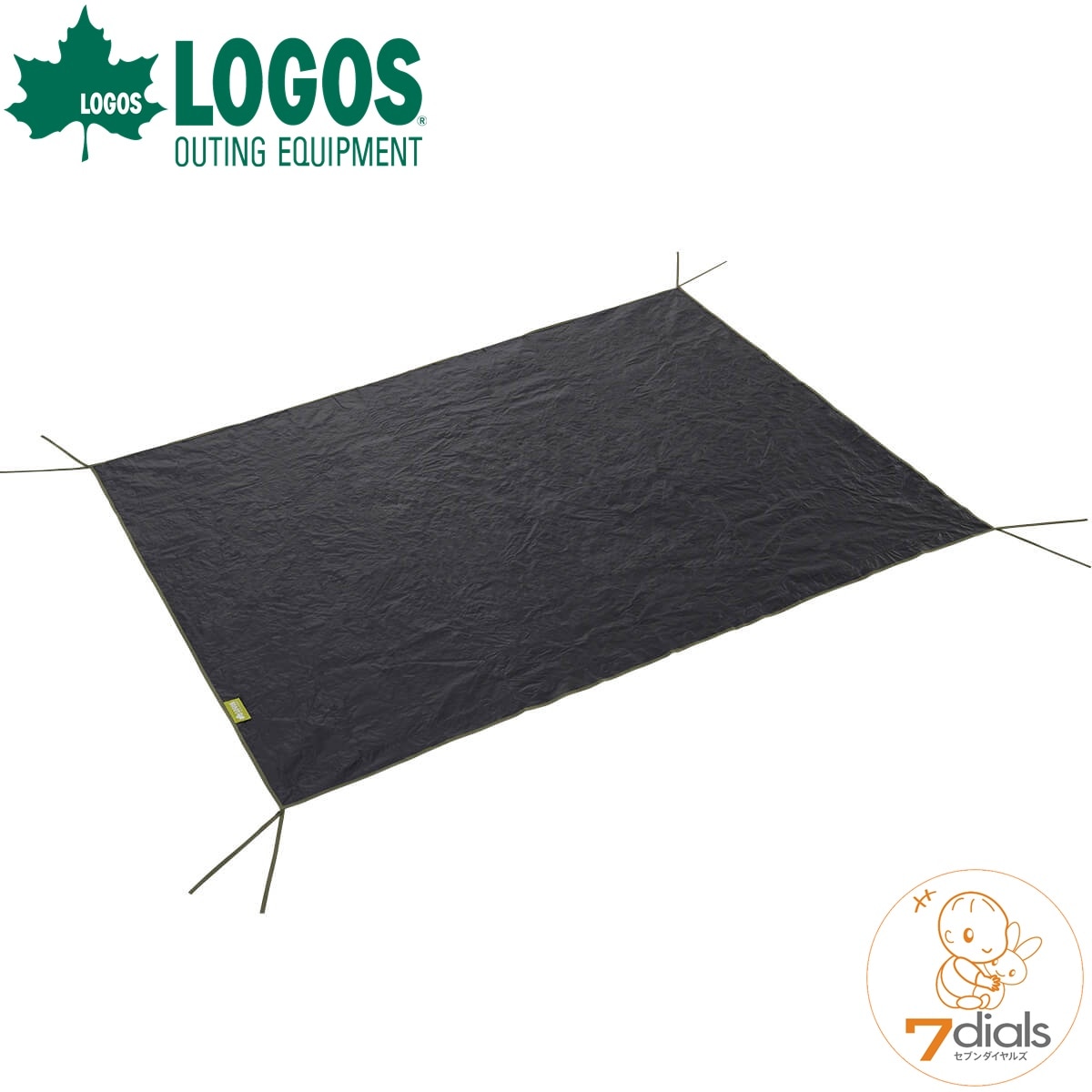 LOGOS/ロゴス テントぴったりグランドシート・L  ロゴスのテントの下に敷く快適グランドシートLサイズ