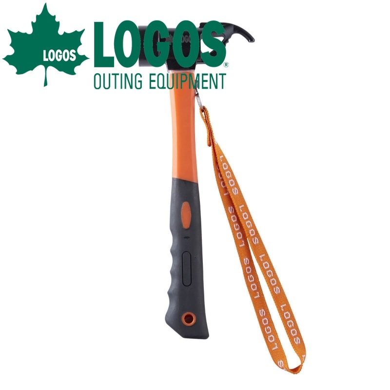 LOGOS/ロゴス LOGOS パワーペグハンマー 680g 固い地面のペグ打ちに最適なハンマー ペグ打ち ペグ抜き