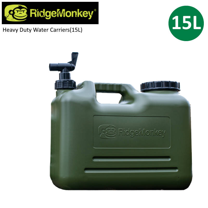 RidgeMonkey/リッジモンキー ヘビーデューティウォーターキャリア15L 15リットル ウォータータンク アウトドア ウォーターサーバー ウォータージャグ ポリタンク