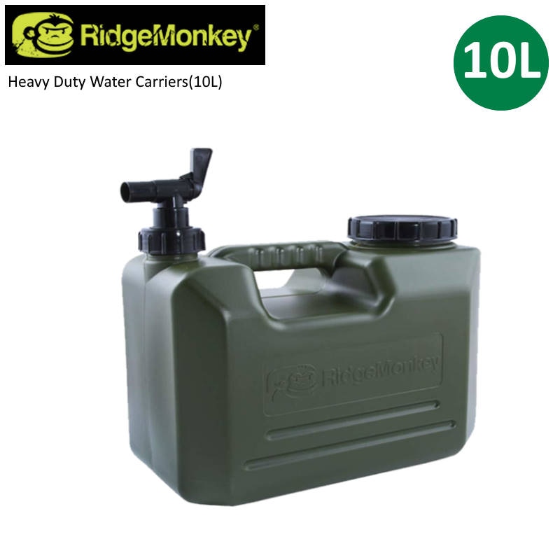 RidgeMonkey/リッジモンキー ヘビーデューティウォーターキャリア10L 10リットル ウォータータンク アウトドア ウォーターサーバー ウォータージャグ ポリタンク