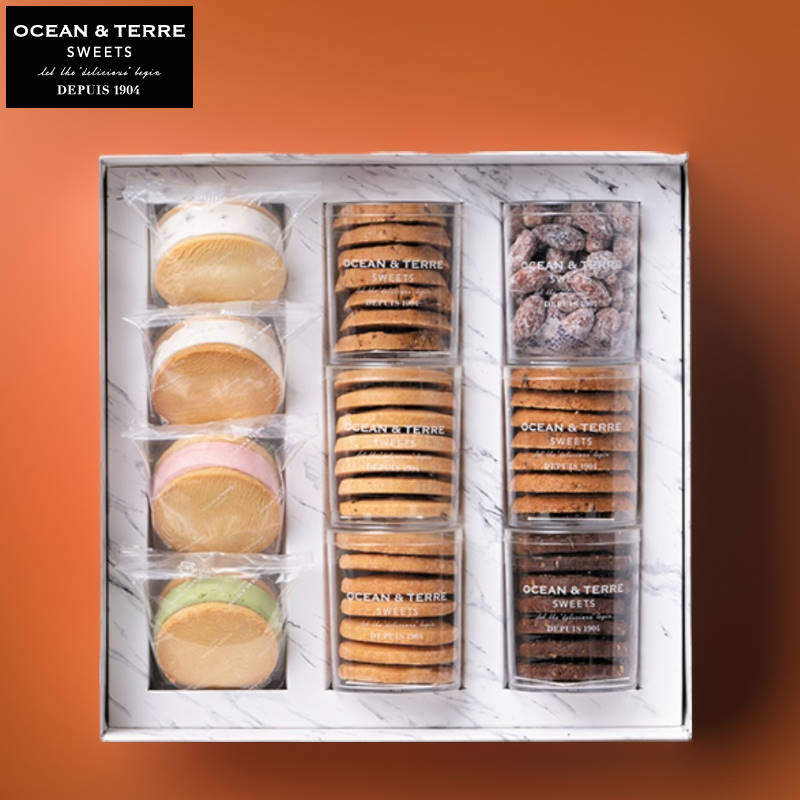 ＼ホワイトデー予約二次締切3月3日マデ／ OCEAN&TERRE SWEETS オーシャンアンドテール スイーツ たっぷりクリームサンド&クッキースイーツ