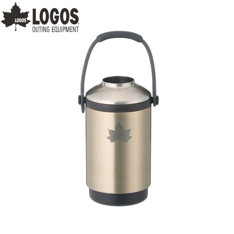 LOGOS ロゴス 真空「温・冷」ペットボトルシリンダー 660ml大サイズやボトル缶にも対応したペットボトルやボトル缶飲料を長時間保温・保冷キープできる