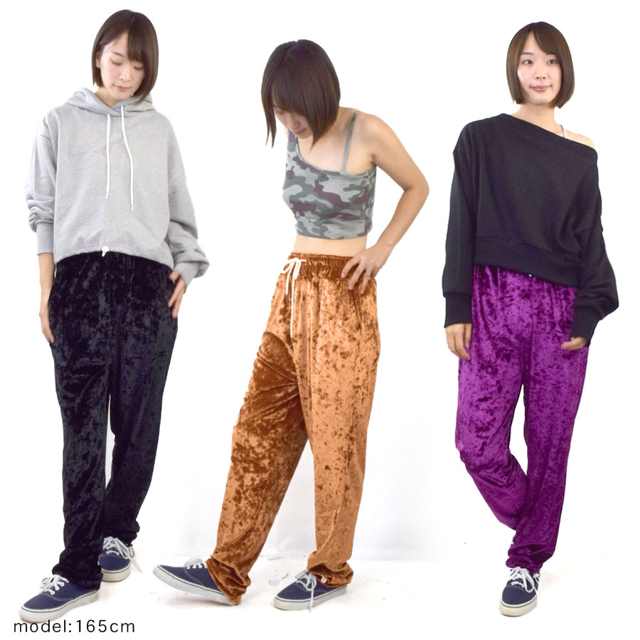 ロロピアーナ　濃茄子紫色のベロア生地パンツ　サイズ38 ロロピアーナ 濃茄子紫色のベロア生地パンツ サイズ38 ベロア刺繍