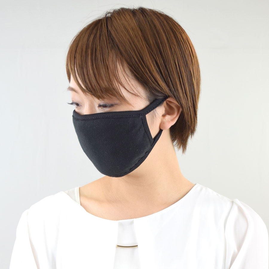 No.577 オーダーマスク　布　モンステラ　無地　ハンドメイド 即納 マスク 洗える 3枚セット 薄手 布マスク 白 黒 夏 在庫有り 透け