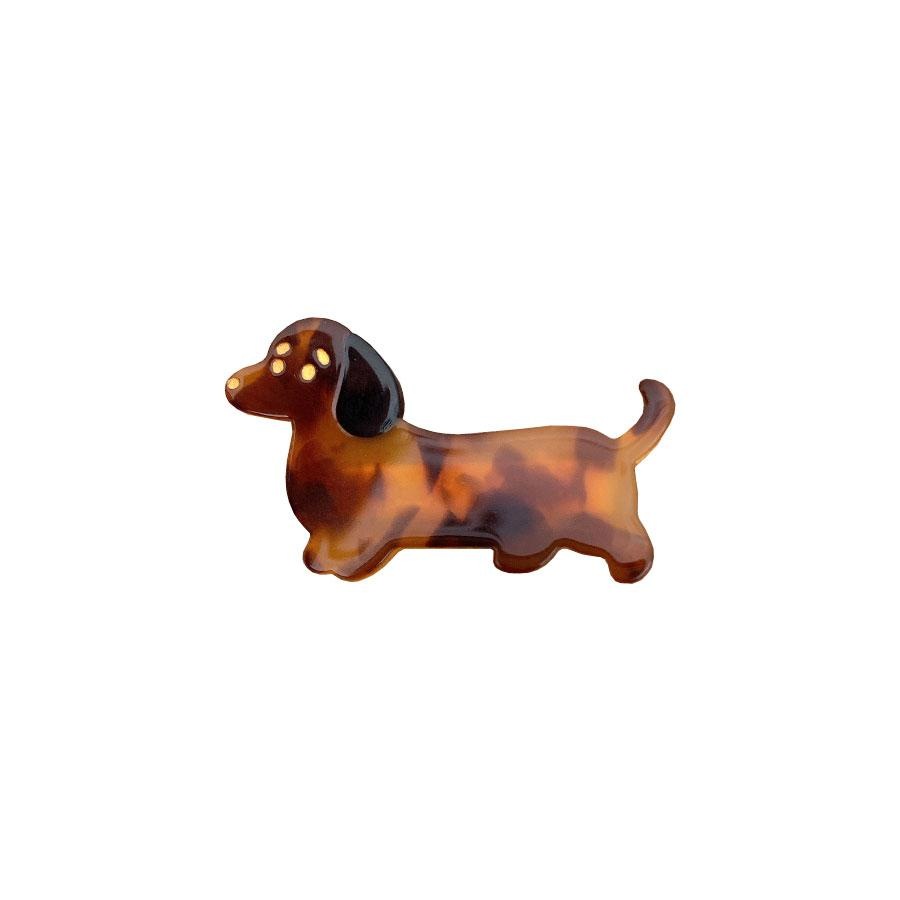 ヘアクリップ ミニ 小さめ 犬 動物 アニマル 前髪クリップ レディース