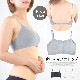 ブラトップ バックオープン 背中あき レディース インナー ブラジャー カップ付き シームレス 【送料pt100】|sports_bra|inner