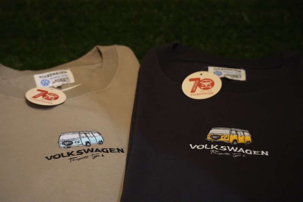 VW 半袖刺繍Tシャツ