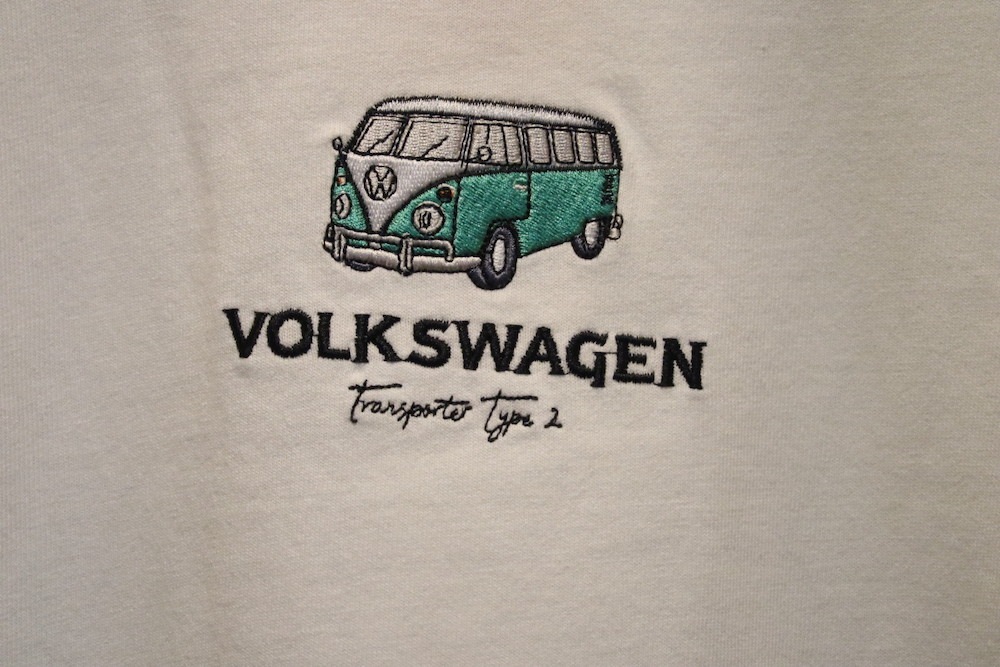VW 半袖刺繍Tシャツ