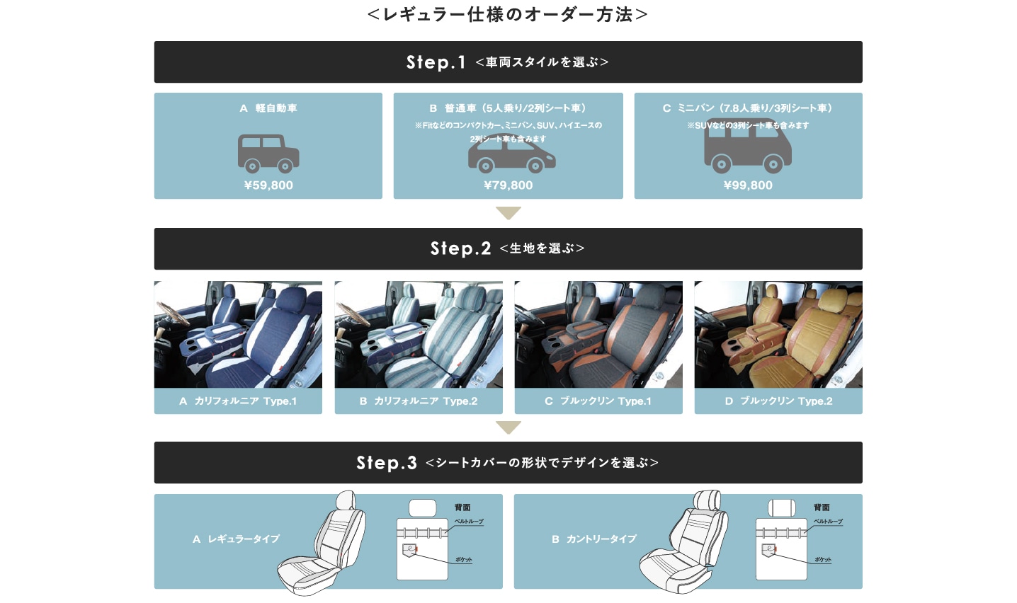 78プラド用シートカバー