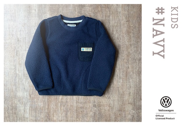 【KIDS】VWボアフリースプルオーバー T1 BUS