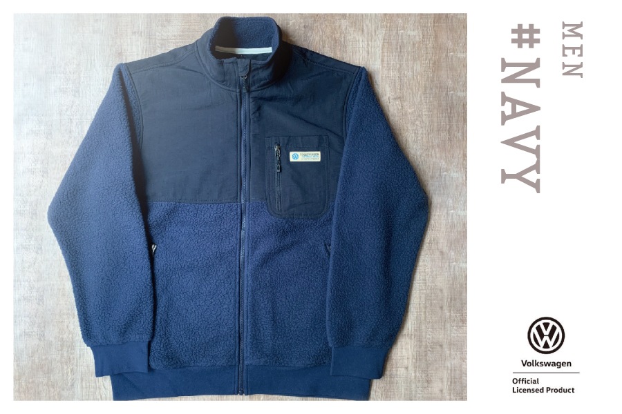 【MEN】VWボアフリースジャケット T1 BUS