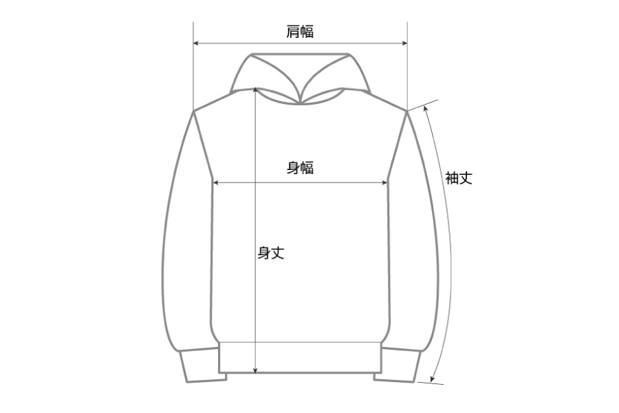 【UNISEX】アーリーバスキャンプスウェットパーカー