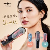 【EMSｘRF ★WAVEWAVE公式 スカルプ ブラシ Pro】電気ブラシ ems rf 半導体レーザー バイブレーション 赤色LED ヘッドスパ フェイスケア 美顔器 リフトアップ rf美顔器 頭