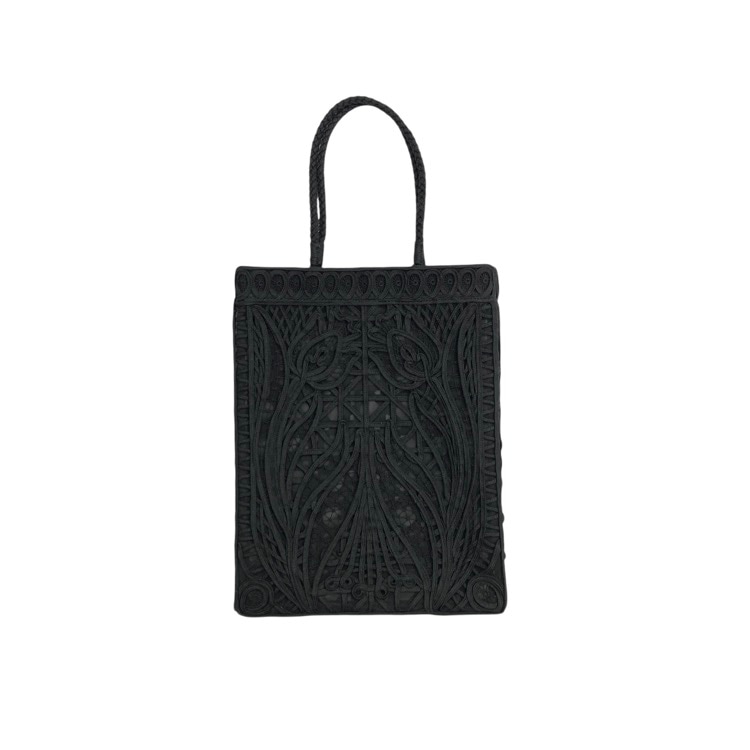 Mame Kurogouchi マメクロゴウチ Cording Embroidery Tote Bag コード刺繍 トートバッグ MM14-AC403PF