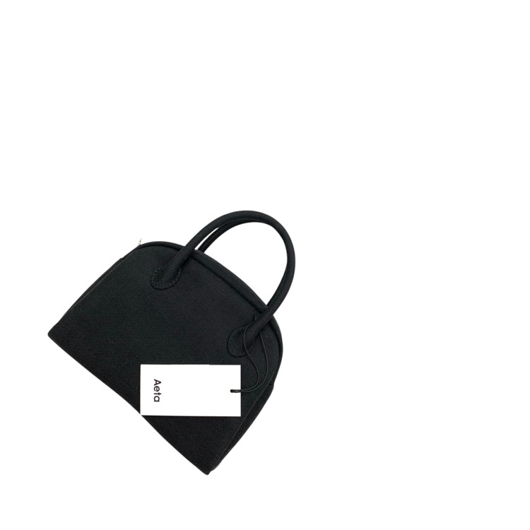 Aeta アエタ NYLON BOSTON MINI ナイロンミニ ボストンバッグ ブラック NY14