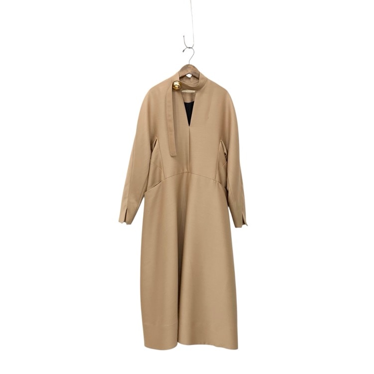 HARUNOBUMURATA ハルノブムラタ THE TOKYO別注 ELIANA エリアナ ワンピース キャメル 36 HM22W411-STY0