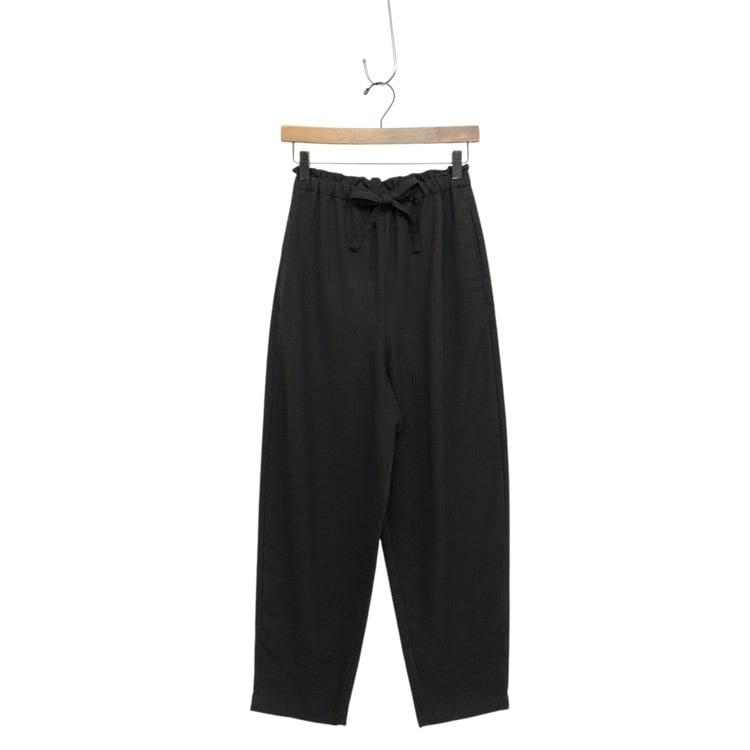 ENFOLD エンフォルド FULL ELASTIC TROUSERS フルエラスティック ジョーゼットパンツ 34 300GS931-1970