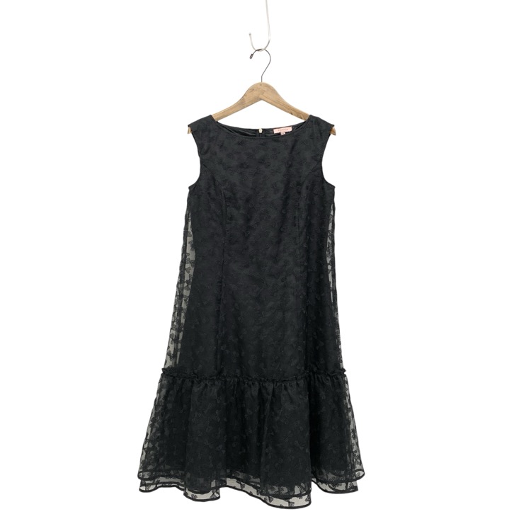 TOCCA トッカ RIBBON MEADOW ドレス ワンピース ブラック 0 OPTOCM0814