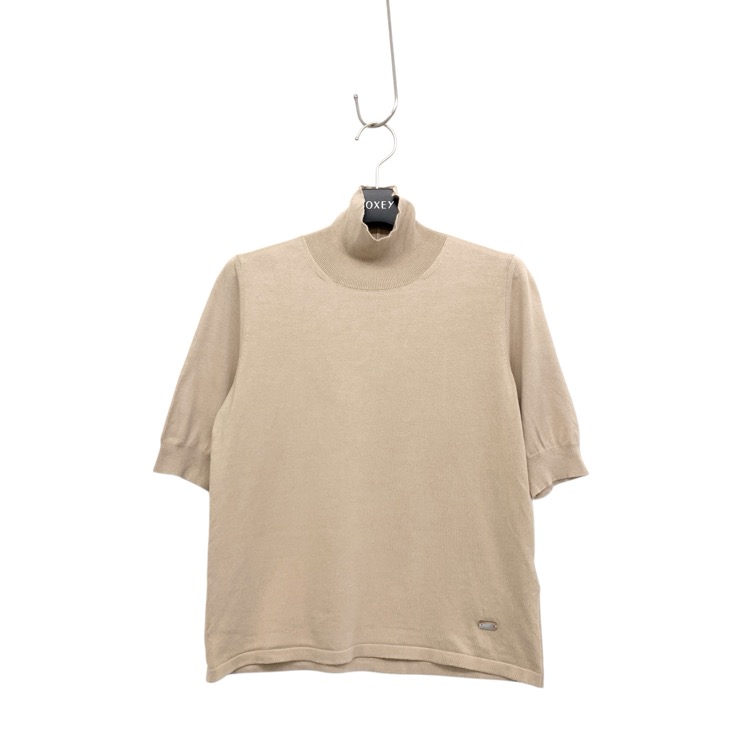 FOXEY フォクシー ニットトップ エレノア シルク混 ベージュ 38 42240-KATOF