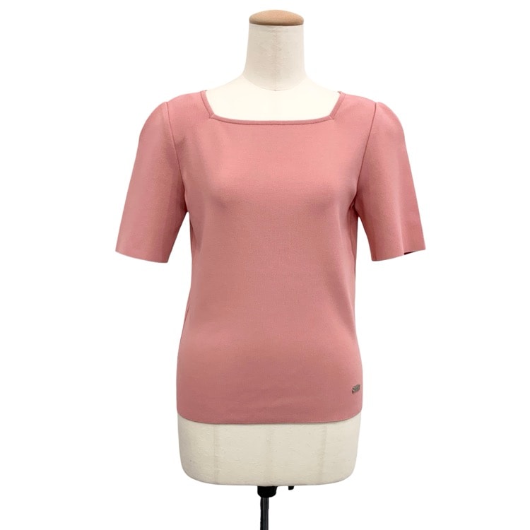 FOXEY フォクシー ニット トップス エレガントスクエア ローズペタル 38 37943-KATOX