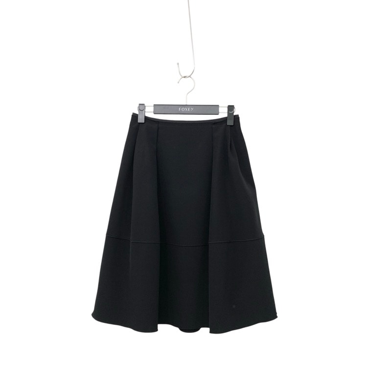 FOXEY NEWYORK フォクシー バロン スカート ブラック 38 38326-NASOO