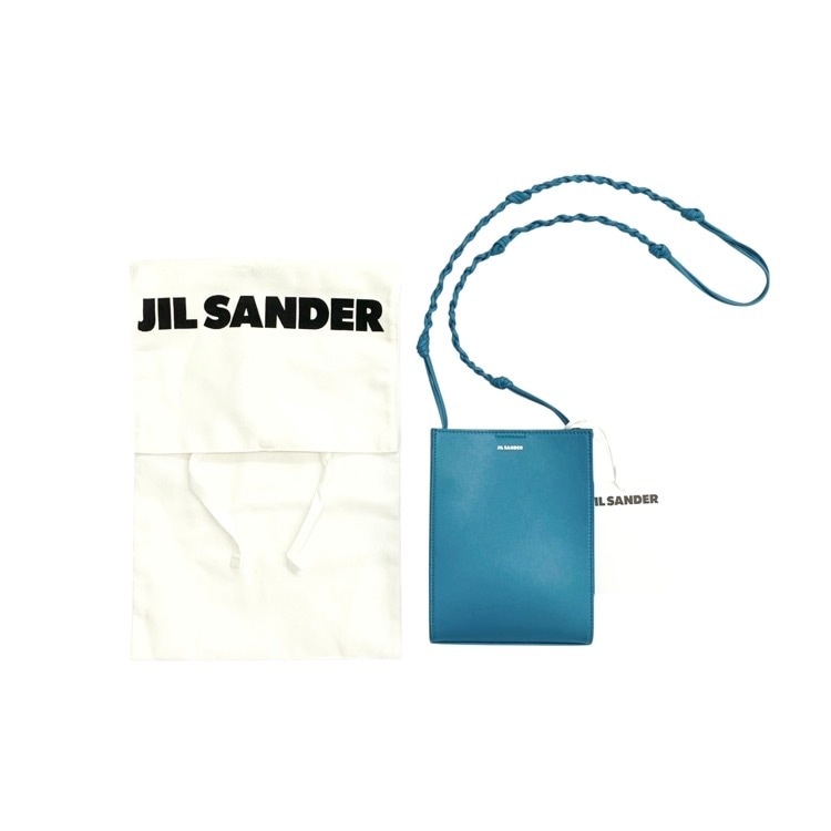JIL SANDER ジルサンダー TANGLE SM タングル クロスボディショルダー バッグ LAGOON J07WG0001