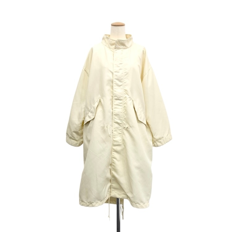 HYKE ハイク BIOTOP別注 TYPE M-65 FIELD COAT EX フィールドコート オフホワイト 1 251-27072