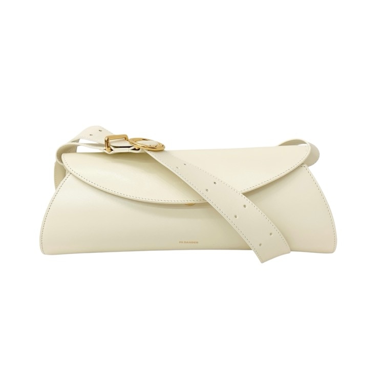JIL SANDER ジルサンダー CANNOLO GRANDE カンノーロ グランデ ショルダーバッグ エッグシェル J08WD0051