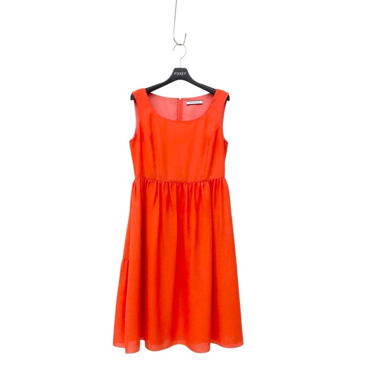 FOXEY NEWYORK フォクシー ドレス  ワンピース トマトレッド 38 40966-NSOOA