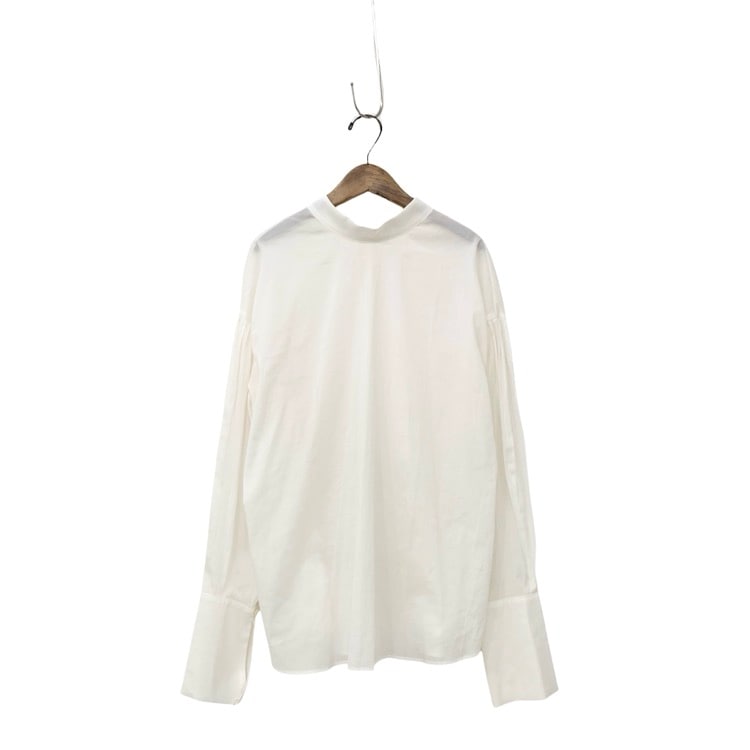 deres デレス sheer dual blouse Alison 4th 2wayシアーデュアル ブラウス ホワイト F DER23SS-BL-001