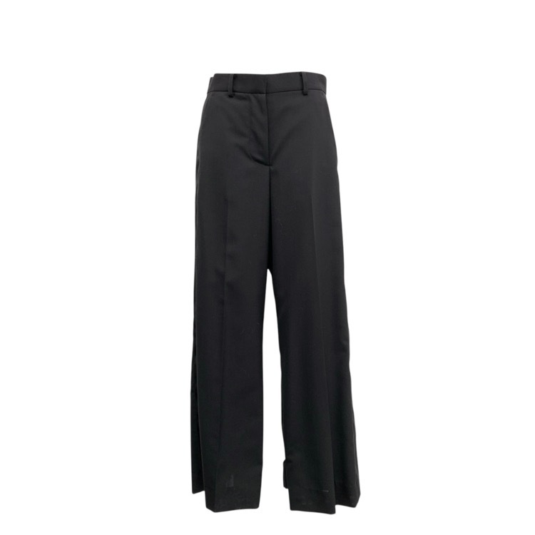 sacai サカイ Suiting Pants サイドラインスーチングスラックス パンツ ブラック 1 22-05905