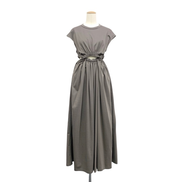 SATORU SASAKI サトルササキ TWISTED DRESS ツイストドレス ワンピース チェコール 2 SS23-DR02C-108
