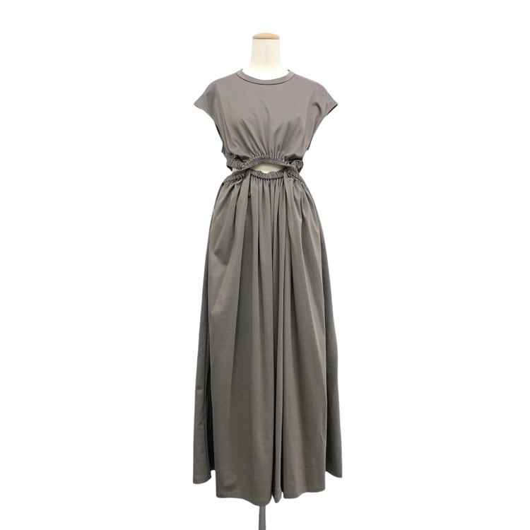 SATORU SASAKI サトルササキ TWISTED DRESS ツイストドレス ワンピース チェコール 2 SS23-DR02C-108