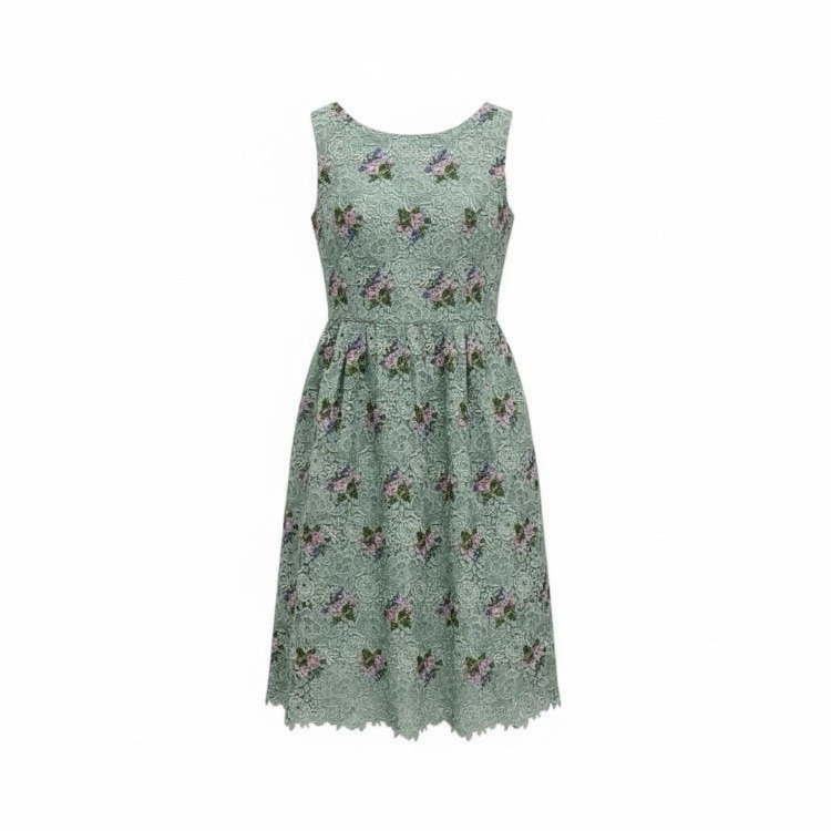 TOCCA トッカ PASSION OF LACE ドレス ワンピース ライトグリーン 0 OPTOGA0100