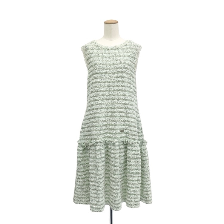 Rene ルネ ニット ドレス ワンピース ミント グリーン 36 6212330
