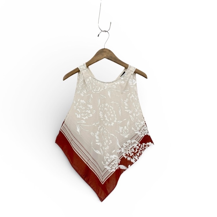 PHOTOCOPIEU フォトコピュー EWA SCARF-DETAIL TOP スカーフディテールトップス マルチ TU 231EWA