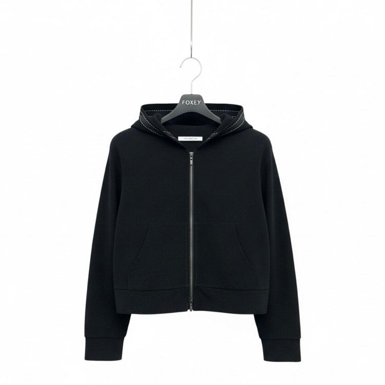 FOXEY NEWYORK フォクシー パーカ プロヴァンス ブラックブラック 40 43003-NSJOO