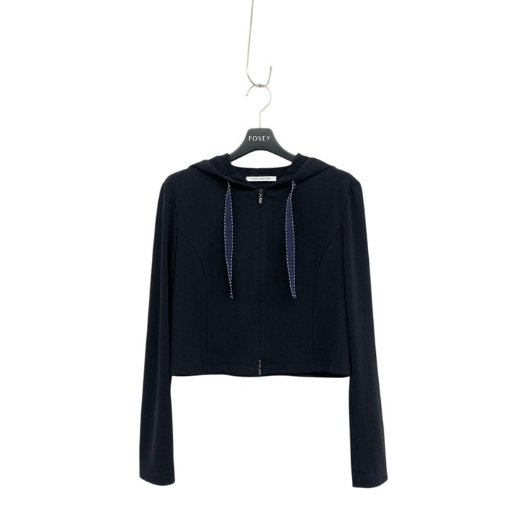 FOXEY NEWYORK フォクシー パーカ ジェラート ミットナイトブルー 40 43466-NSJOX